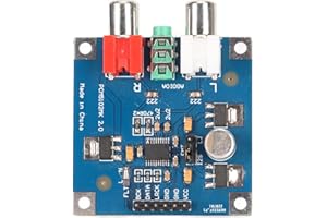 ANNADUE Scheda PCM5102/PCM5102A Scheda di Decodifica Ingresso I2S 32bit 384K con Uscita Cuffie 3.5 Scheda di Decodifica HiFi