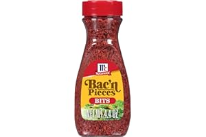 McCORMICK BAC'N PIECES BACON FLAVOURED BITS 1 x 124g JAR AMERICAN IMPORT