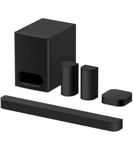 ULTIMEA 5.1 3D-surround sound-systeem, 320 W soundbar voor tv-apparaten