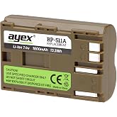 Ayex BP-511A Batarya, Canon 50D 40D 30D 20D 10D 5D 1D İle Uyumlu