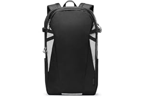 Inateck Lekki plecak podróżny, 38,5 l, przyjazny dla TSA, plecak męski na laptopa o przekątnej ekranu 15,6-17", duży plecak podróżny do podróży służbowych, czarny