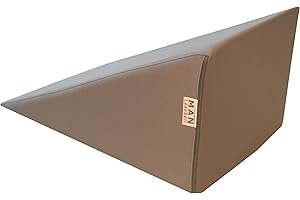 nudischer Lesekeil MAN170-45x30x Höhe 24 cm Bezug Farbe schiefergrau