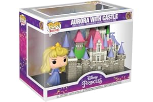 Funko Pop! Town: Ultimate Princess - Princess Aurora with Castle - Disney Princesses - Princesas Disney - Figura de Vinilo Coleccionable - Idea de Regalo- Mercancia Oficial - Movies Fans