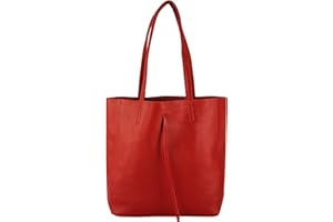 modamoda de - T253 - Ital. Bolso con asa y bolsillo interior de piel