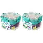 Sistema Snacks TO GO Food Storage Container | 400 ml | Small Snack Jar with Compartments | BPA Free | Assorted Colors, Single