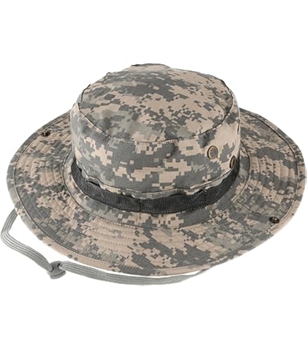 Camouflage Bucket Hat - Faltbarer Sonnenhut Für Outdoor & Strand
