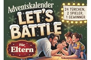 Adventskalender: Das große Advents-Duell für Eltern – Let’s Battle | 24 Tage voller Rätsel, Challenges und Spiele | Beliebtes Geschenk für Frauen und Männer