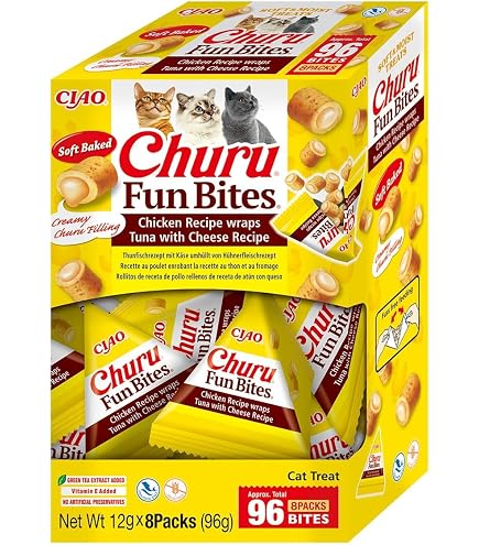 Friandises Pour Chats Inaba Churu - Purées Riches En Humidité, Sans Céréales Ni Sucre - Saveur Poulet, Lot De 36g - 5