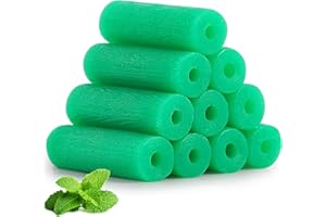 OFFCUP Aligner Chewies, 10pcs Orthodontic Dental Chewies, Scented Chewies Aligner Tray Seaters Chewies Dental Teeth Chewies for Aligner Chompers Aligner Trays Seater (Mint)