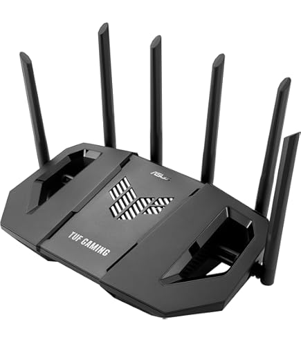 ASUS TUF Gaming WiFi 6 Router (TUF-AX5400) - Dedicated Gaming Port
