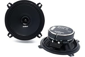 Audison APX 5 – Par 2-vägs koaxialhögtalare 130 mm för bil, 150 W toppeffekt, koncentrisk diskant med integrerad vågledare fö