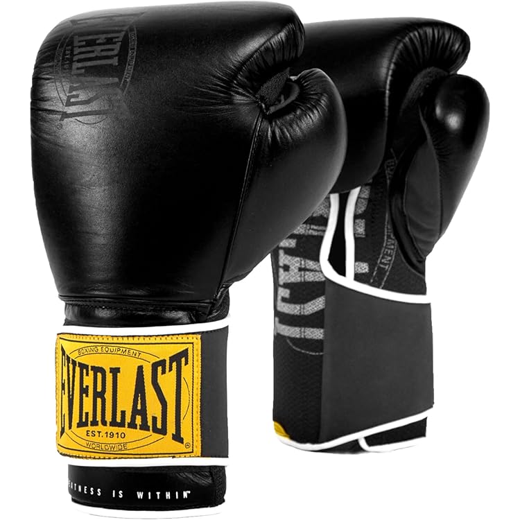 Buy Everlast 1910 Classic Training Gloves (Red, 16oz) Online at