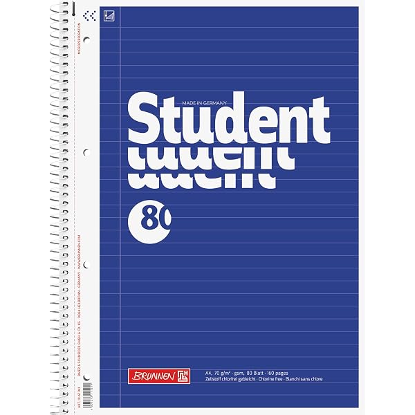 Brunnen Lot de 100 feuilles de papier autocopiant A4 30 g/m²Blanc Brunnen Lot de 100 feuilles de papier autocopiant A4 30 g/m²Blanc
