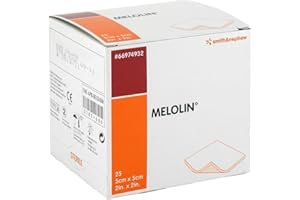 Smith & Nephew Melolin Pack de 25 Compresses Stériles 5 x 5 cm