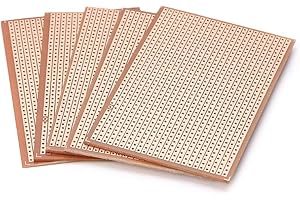 BYUTFA 5 pièces Carte de Circuit imprimé en bakélite Universelle Bricolage Prototype PCB Plaque de Piste de prototypage