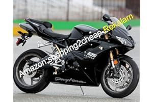 ROKALAM Customized Fairing For Daytona 675 2009-2012 09 10 11 12 Black Full Set Motorcycle Fairings (Injection molding)