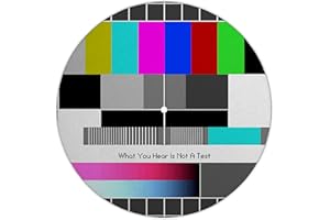 Next Ferry - Slipmat - Störung - Plattenspieler Matte aus Filz - Slipmats für DJ's - Plattentellerauflage für alle Plattenspieler Turntables - gedruckt in Deutschland