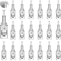 Microneedling Nadeln Für Dermapen A6 – 10 Stück 12 Pin Oder 36 Pin, Einweg-Ersatzköpfe Für Gesichts- & Hauttherapie.