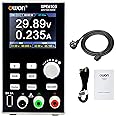OWON SPE6103 Programmable DC Power Supply, 300W 60V/10A High Precision 4 Digit Multiple Protection,2.8 inch TFT LCD Display with USB Port Support SCPI Laboratory Power Supply
