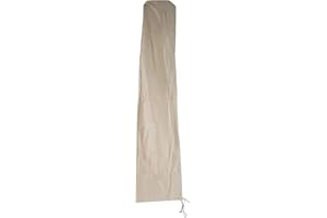 MENDLER Housse de protection pour parasol déporté HWC, avec fermeture à glissière - 3x3m