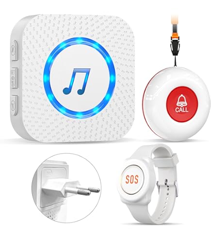 Daytech Bracelet Alarme Personne Agee, Alarme Pour Personne En Détresse