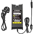 ASUNCELL 90W AC Adapter Charger Replacement for Dell Inspiron 1520 1521 1525 1526 1545 1564, Studio 1537 1555 1735 1737 and Vostro 3460 3560 1540 3750 Series (Original Dell PA-3E Adapter)