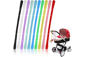 Auidy_6TXD 10 Stück Anti-Drop Strap Baby Spielzeug Schnullerkette Schnullerband Baby Schnullerkette Clip Stoff Schnullerketten für Unisex-Baby