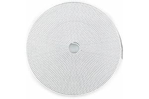 Ruimou 3D Printer 10M Timing Belt, Gt2 Timing Belt Width 6mm Timing Belt, Low Noise, Used for RepRap 3D Printer CNC White Steel Core Accessory