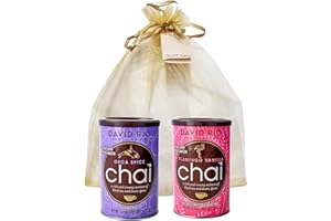 ‎GUSTONE. GUSTONE. David Rio Geschenkset ZUCKERFREI Orca Spice Sugar Free, Flamingo Vanilla Decaf Sugar Free, 2 x Dosen Chai Latte 674g