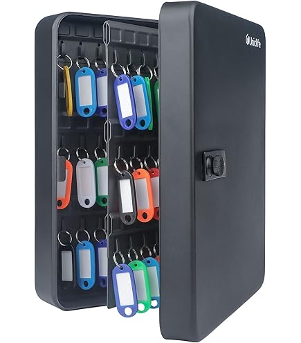 Key Cabinet Key Lock Box Wall Mount With Digital Lock, Keu Deposit Slot - View #8