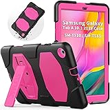 SEYMAC Case for Samsung Galaxy Tab A 10.1 (SM-T510/T515), Shockproof Protective Case with Kickstand for Samsung Galaxy Tab A 