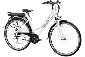 F.lli Schiano E-Ride, Bicicleta Electrica de Trekking, 28", Batería 36V 10.4Ah Extraíble, Motor 250W 40Nm, Bici Electrica Urbana, Unisex Adulto