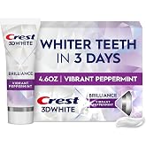 Crest 3D White Brilliance Vibrant Peppermint Diş Beyazlatıcı Diş Macunu 130 gr