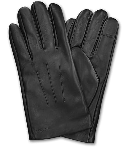 guanti moto retro in vera pelle da uomo touch scre | Guanti moto retro