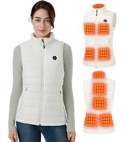 Batterie Externe Pour Gilet Chauffant 7,4V 16000mAh - Écran LED, Ports USB/Type-C/DC, Autonomie Jusqu'à 10h, Compatible ORORO, Venustas
