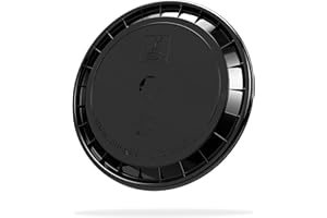 Magic Bucket | Couvercle Professionnel pour Seau de Lavage de Voiture Noir | Compatible avec 5GAL (20L) & 3,5 Gal (12L) Buckets de GritGuard, Liquid Elements et Autres