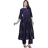 Women's Cotton Kurta Palazzo Pant Set