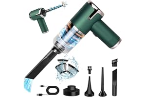 TENGWUDZ Handstaubsauger Kabellos Mini Autostaubsauger Auto, 7000Pa Handstaubsauger Akku 4 in 1 Tragbarer Wiederaufladbarer Autostaubsauger, Staubsauger für den Auto, Haus, Küche, Tierhaarebsauger