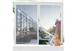 Zipper-version KING KONG MESH Självhäftande Fönsterskydd, Håller Insekter Borta, Lätt Att Rengöra Meshgardin, Enkel Installer