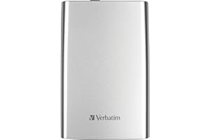 Verbatim Store 'N' Go - Hard Disk Esterno Portatile, USB 3.0, Argento, 1 TB