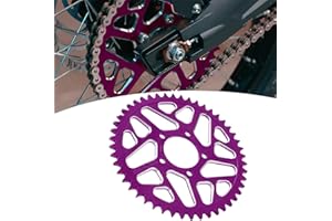 Runfarr Sprocket 48t for Surron,48 Teeth Motorcycle Sprocket Rear Sprocket for Sur-Ron Sur Ron Light Bee S/X X160/X260-Purple