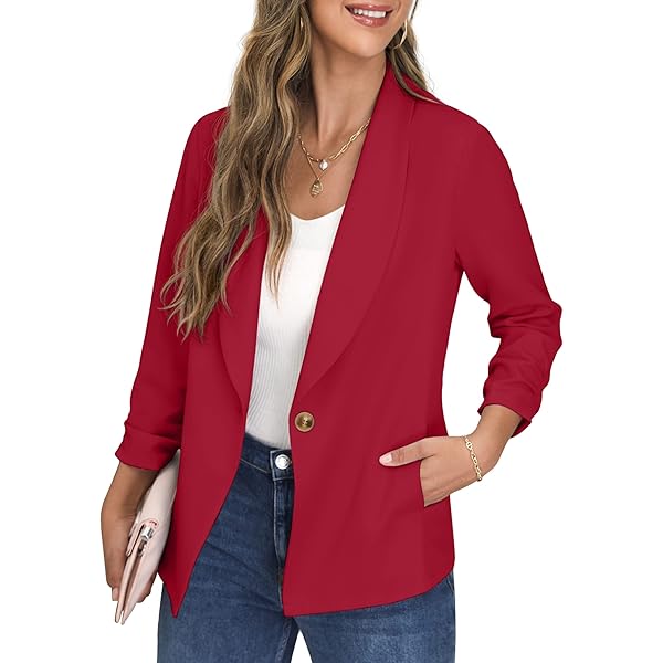 Blazer Ladies Leisure Suits Amazon Blazer Jackets For Women Solid