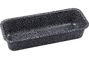 C|H|G chg 3507-16 30 cm kształt skrzynek Granito, Skandia Xtreme Plus: 4-krotna powłoka nieprzywierająca o wyglądzie granitu, 32 x 13 x 7 cm, "granit"