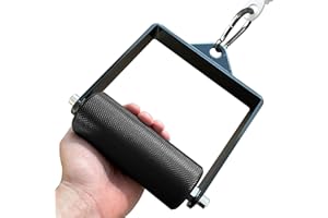 MARSAFIT Fitness 6 cm avec poignée en D pour câble de fixation LAT - Poignée unique en D - Supporte jusqu'à 453,6 kg - Attaches pour câble pour barre de musculation