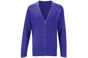 Integriti Schoolwear Girls School Knitted Cardigan Uniform Age 3 4 5 6 7 8 9 10 11 12 13 14 15 16 + Adult Sizes