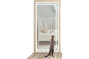 NQEUEPN Drzwi z Moskitierą dla Kotów i Zwierząt, 80x200cm, Pogrubione, z Zamkiem Błyskawicznym, Odporne, Zapobiegające Uciekaniu (Białe)