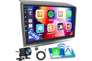Inefala 2G+64G Android 15 Radio Coche para Fiat Ducato/Citroen Jumper Ⅱ/Peugeot Boxer Ⅱ 2010 con Wireless Carplay & Android Auto, 9" Touchscreen Autoradio con GPS/WiFi/BT/RDS/FM Cámara Trasera Mic