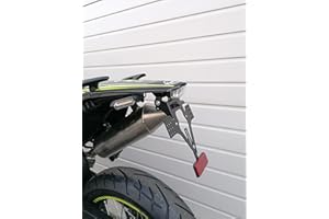 Kennzeichenhalter für FB Mondial SMX 125 Bj 2021-2024 GroFaTec EVO-Set Kennzeichenträger Enduro smx125 Supermoto Nummernschild kurzes Heck Heckumbau KL Motors KXE 125