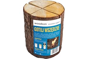 ERKIC Woodson szwedzki ogień polowa kuchenka, gotowanie w plenerze, szybki ogień, pieniek drewna