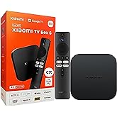 iflip Xia-omi TV Box S (2nd Gen) 4K Ultra HD Streaming Media Player, Google TV Box with 2GB RAM 8GB ROM, 2.4G/5G Dual WiFi, B